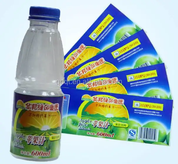 China Printed PVC/PET thermal label shrink sleeve for bottles