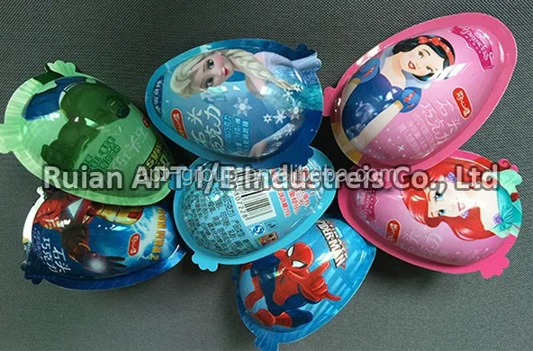 
Blister Packing Machine For Making Kinder Joy Eggs Chocolate Cookies with Toy 