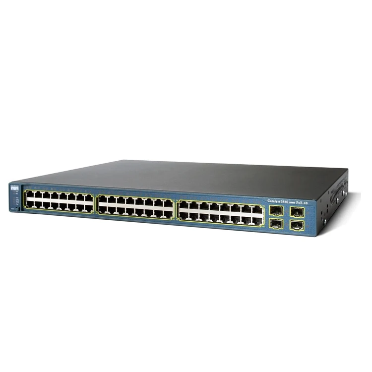 Best Price Cis co Switch 3560V2 48 Ports Network Switch IPS WS-C3560V2-48TS-E