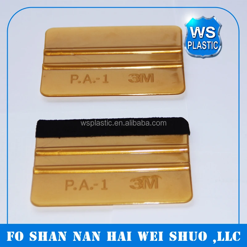 
high quality gold plastic squeegee for car film tool 