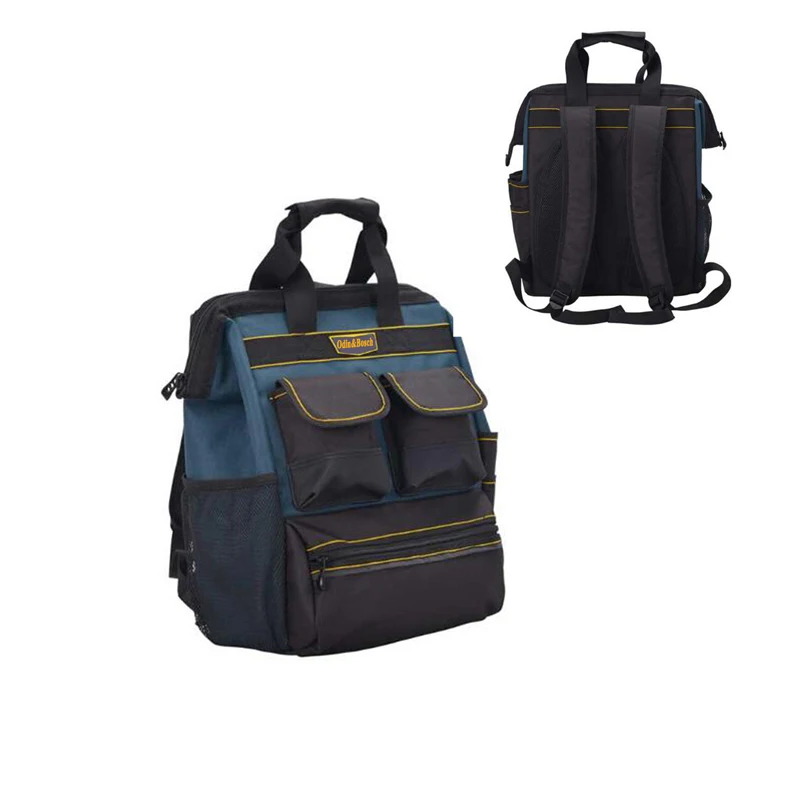 Functional Large Capacity Heavy Duty Laptop Backpack Tool Bag