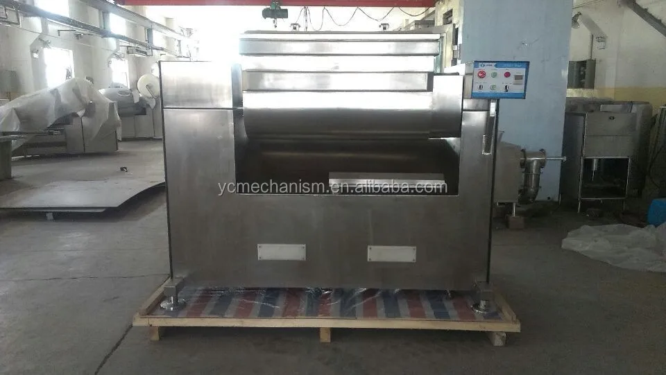 Meatball Used Meat Mixer Machine with strong double paddles