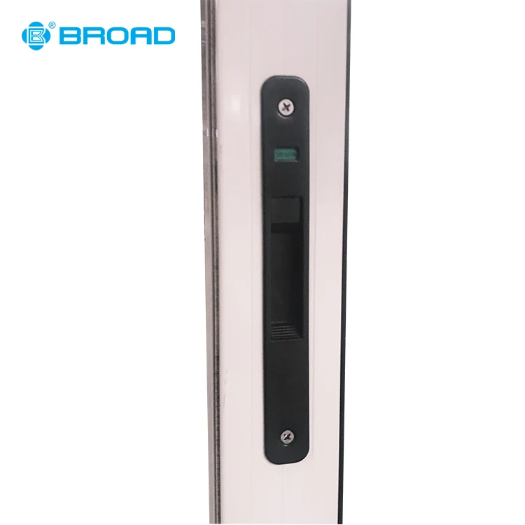 
American style vertical aluminium sliding window auto blinder 