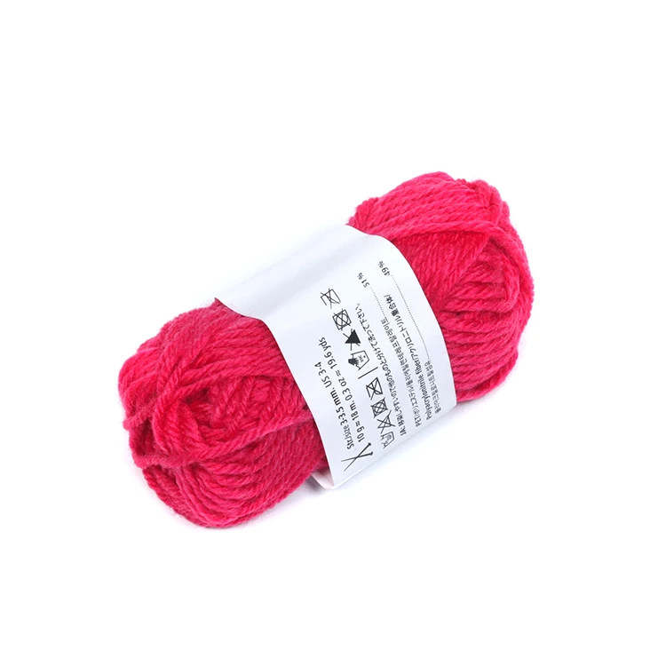 Cheap Wholesale 70% Acrylic 30% Wool Yarn For 100 Acrylic Knitting Yarn