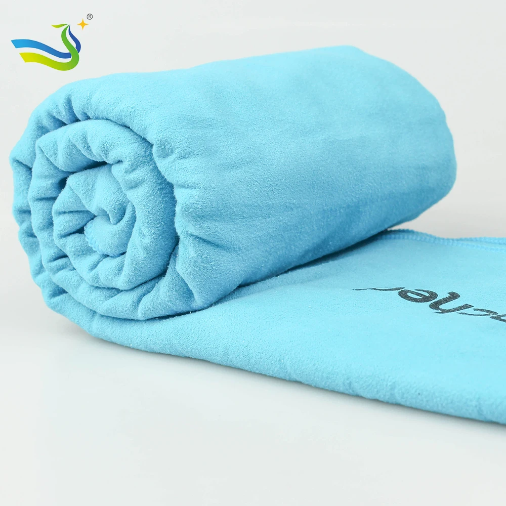 Amazon Best seller300gsm  microfiber sports towel and beach towel with portable carry bag