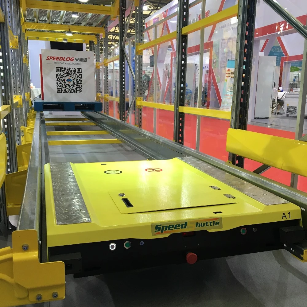 High speed quality radio shuttle steel rack warehouse racking system for storage racks