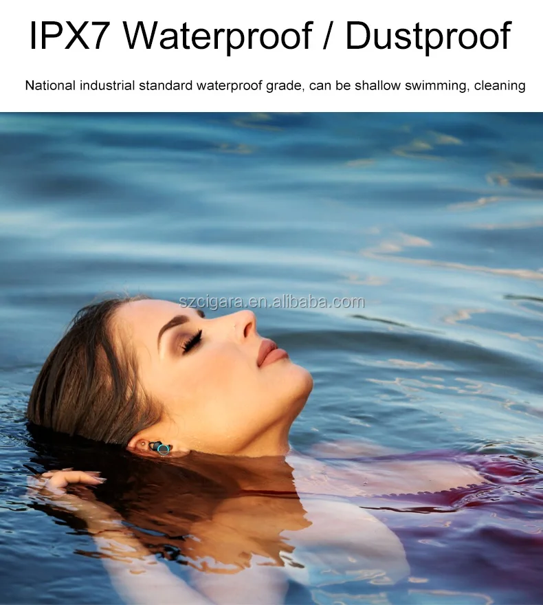 
2021 newest model 5.0 TWS earbuds IPX7 with zinc capsule charging box amazon wish ebay hot selling earphone 
