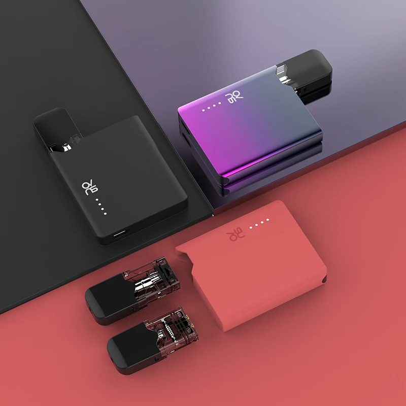 
2018 Newest Pod Closed System 400mah E-cigarettes Ceramic OEM CBD Vape Pen Starter Kit 