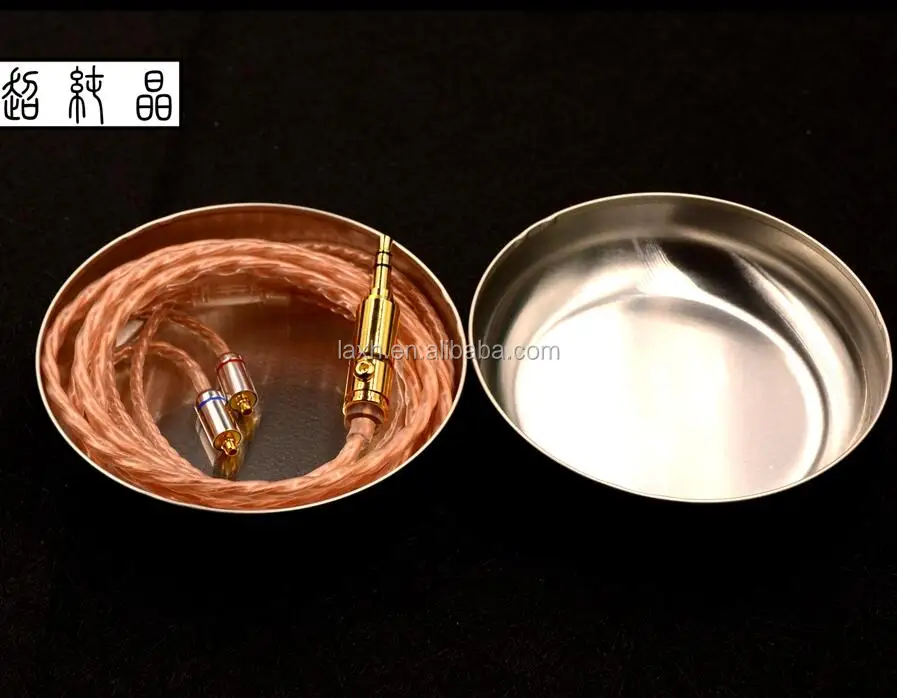 Aton 7N высокой чистоты OCC медный кабель Hi-Fi с размером в MMCX 0.78mm0.75