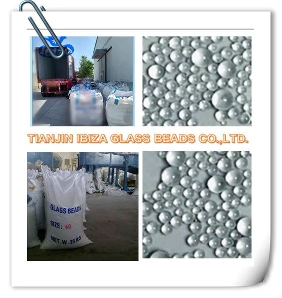 good quality cheap price sand blasting glass beads