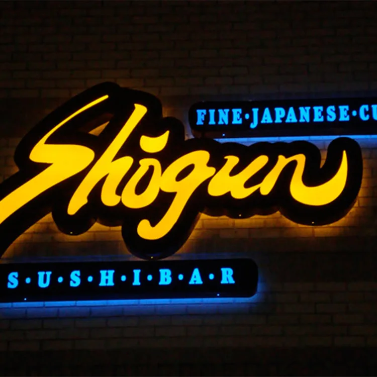 
Factory Price Outdoor Business Led Coffee Sign board for sale Sign Advertising 3D stainless steel 