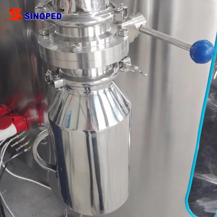 High Speed algae industrial centrifugal spray dryer with PLC control system for milk powder