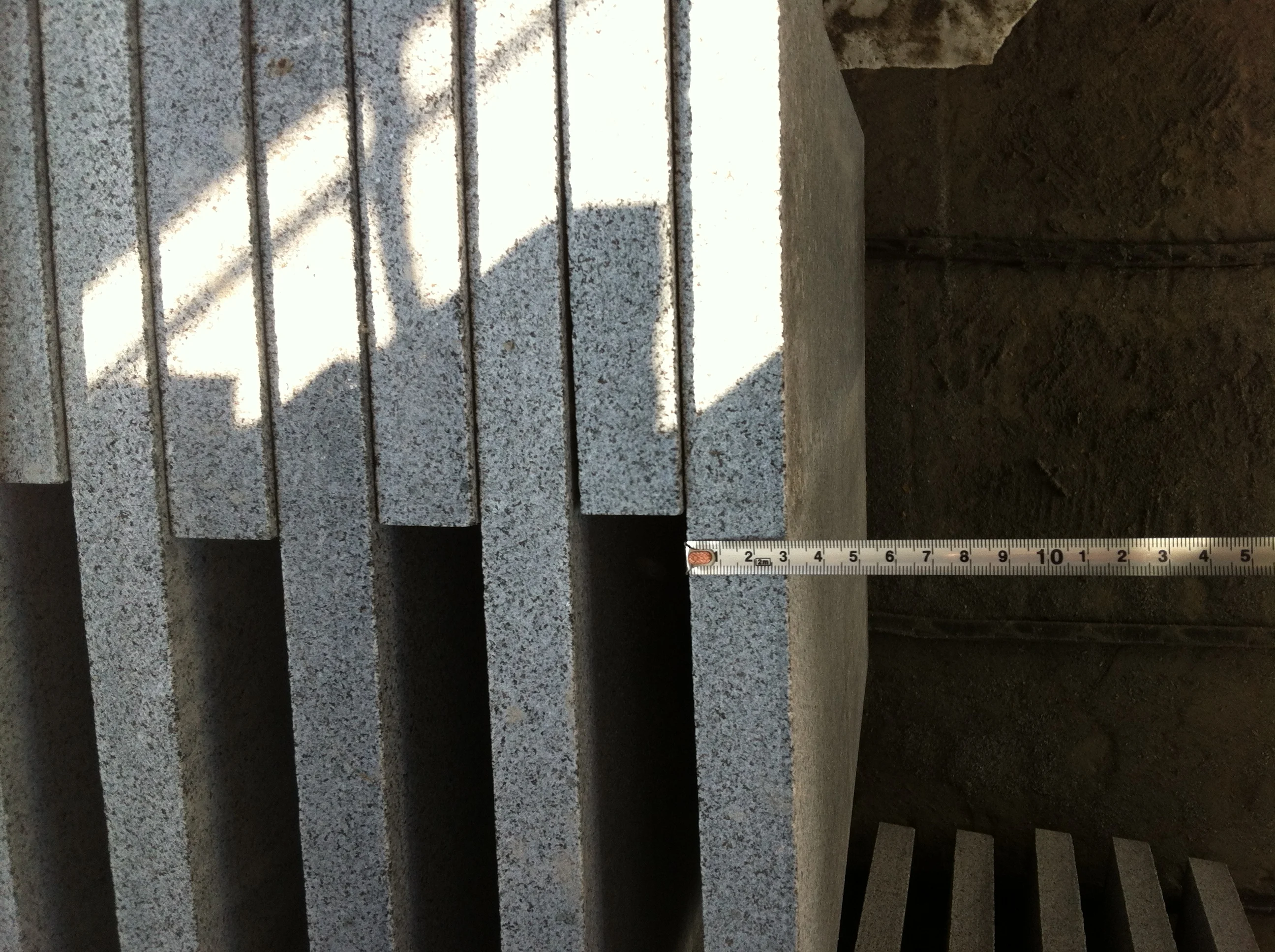 600 x 600 mm dark grey granite g654 flamed granite paver floor tiles paving stone