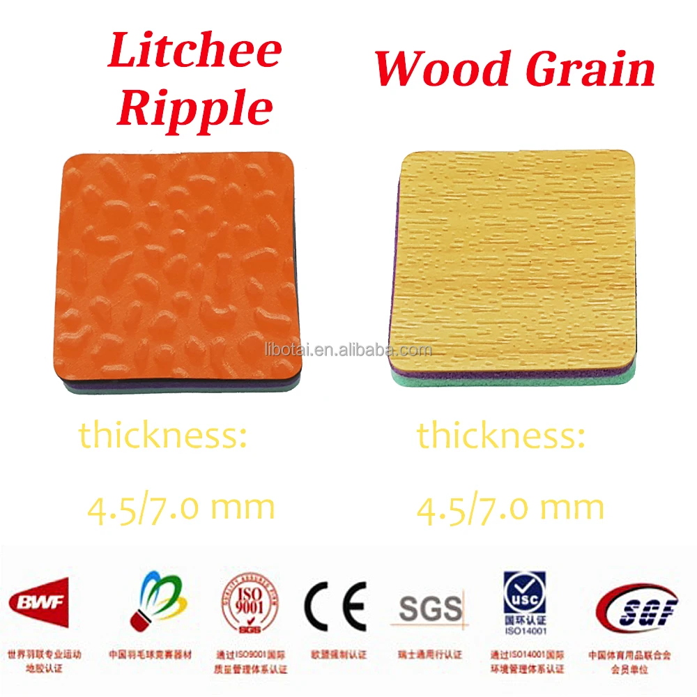 TREX indoor sport court flooring WPC gym flooring used