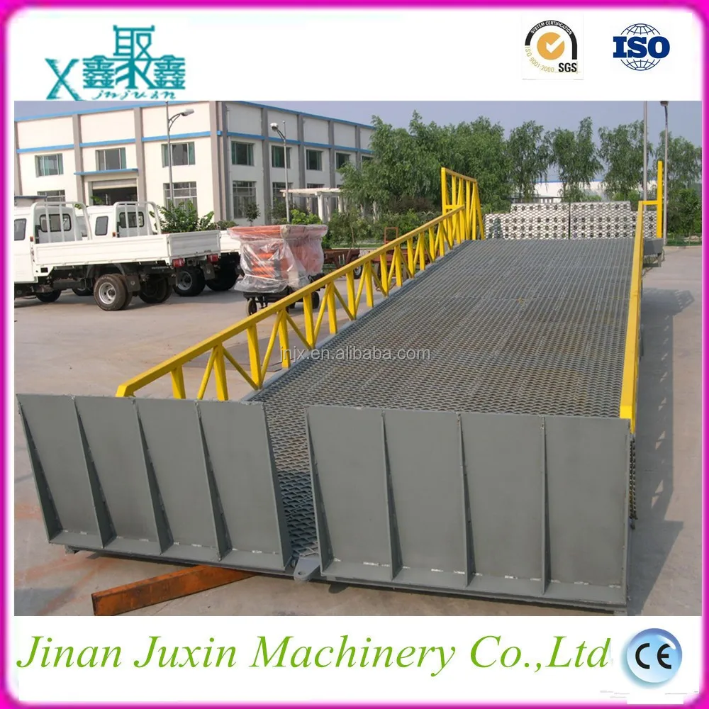 CE mobile heavy duty docking platform with hydraulic jacks