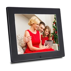 Christmas gift full hd lcd digital photo frame12 inch advertising screen electronic photo frame