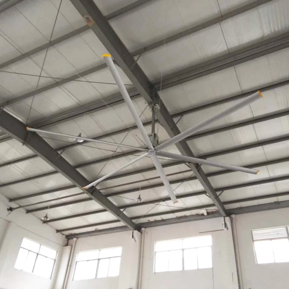 Energy Saving German Motor Industrial HVLS Ceiling Fan
