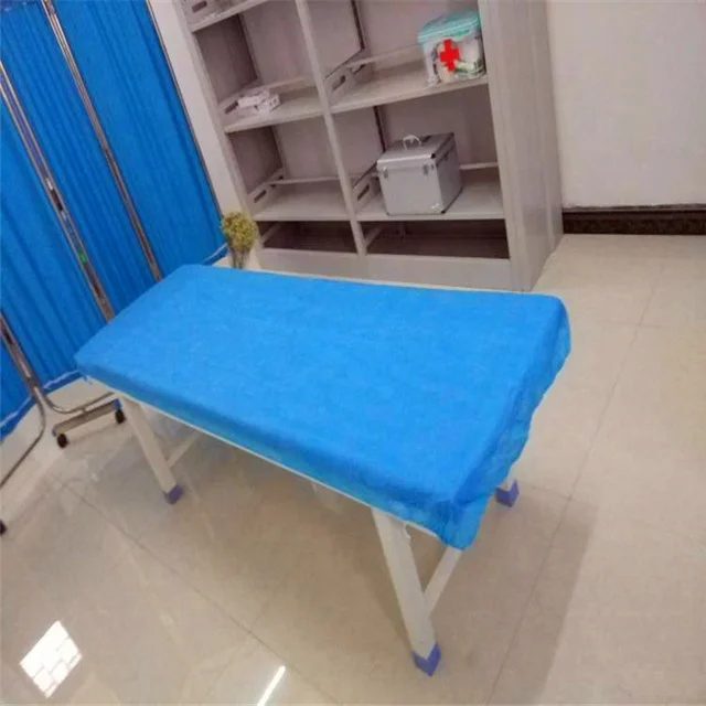 customize disposable nonwoven hospital patient room white bed cover
