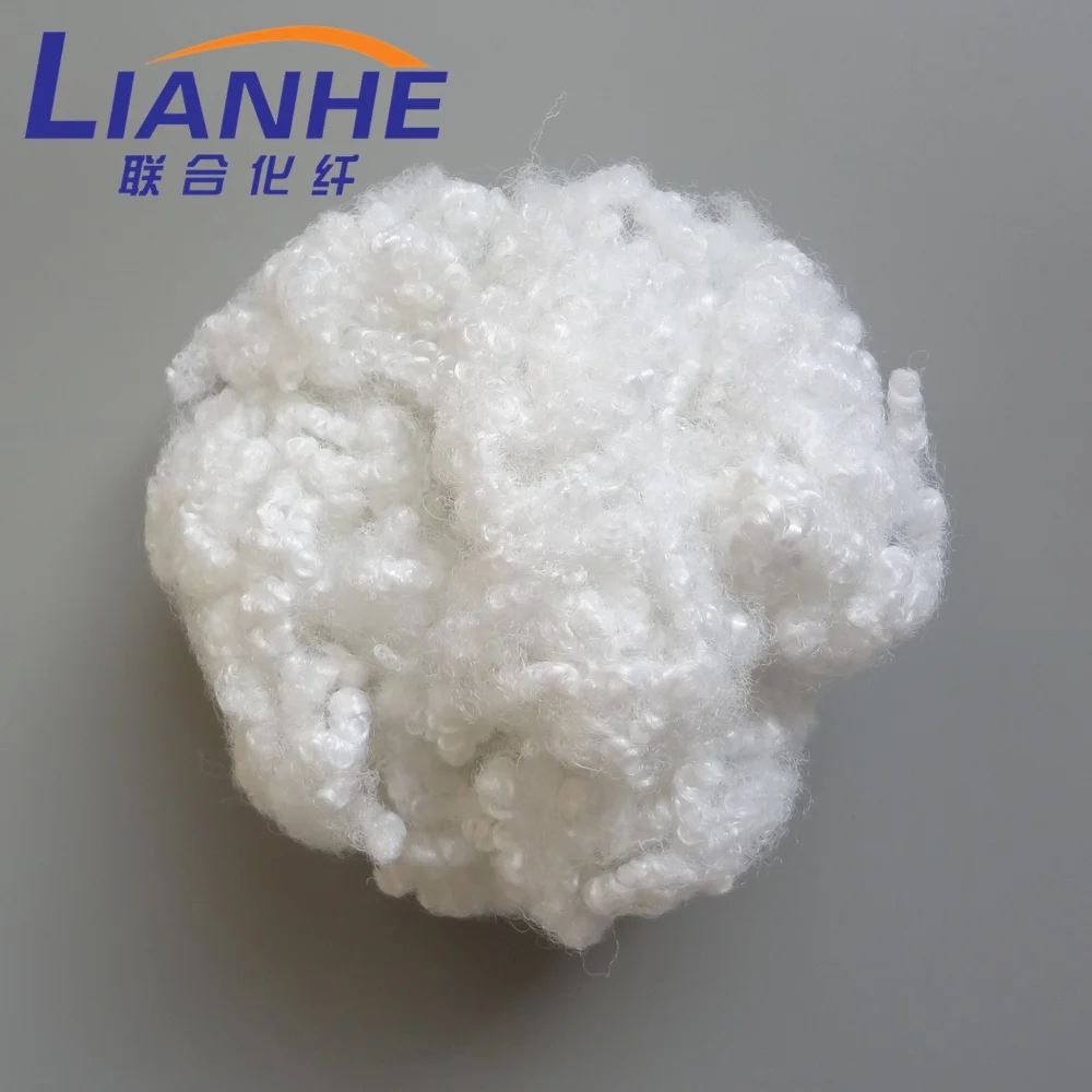 psf 15d 64mm recycle hollow conjugated siliconized polyester fiber