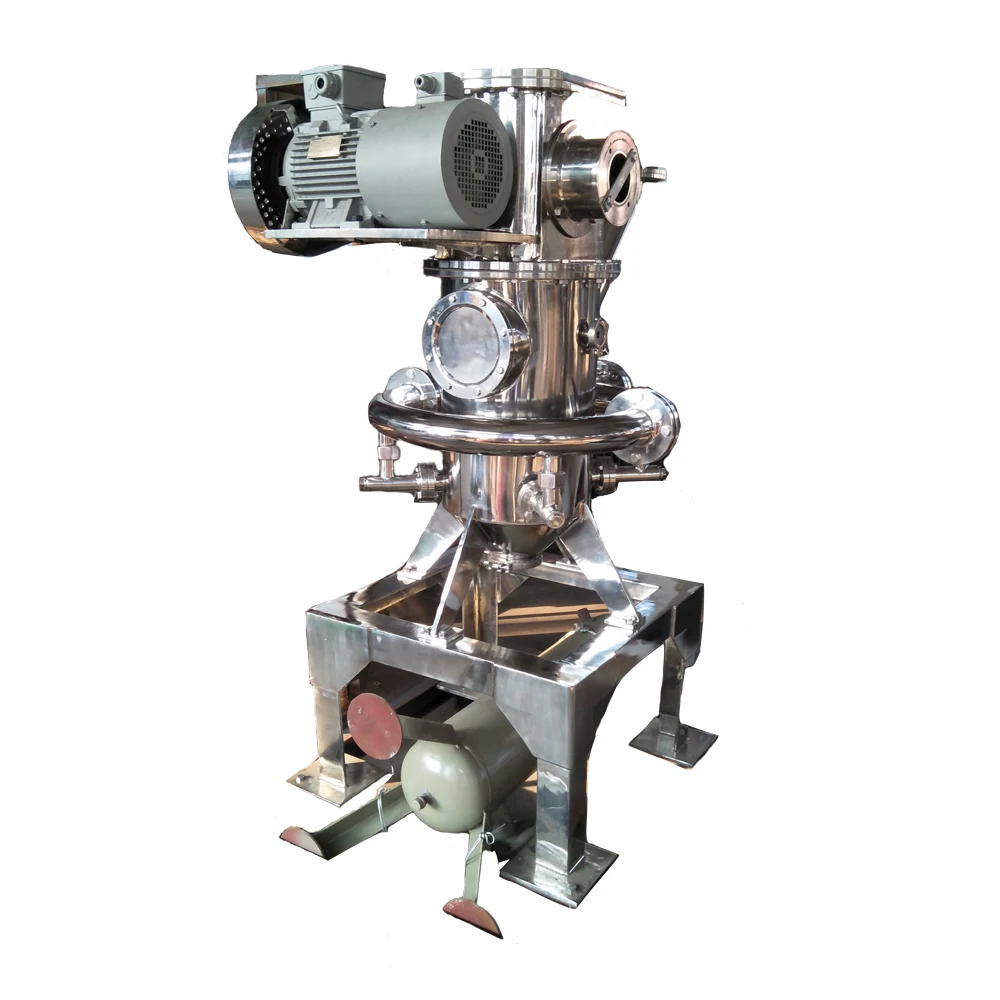Ultrafine Powder Grinding Machine Fluidized Bed Jet Mill Micronized Grinding Mill For Sale