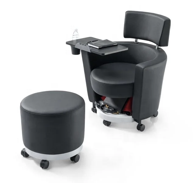 Mobile type training chair with removable castors for training room