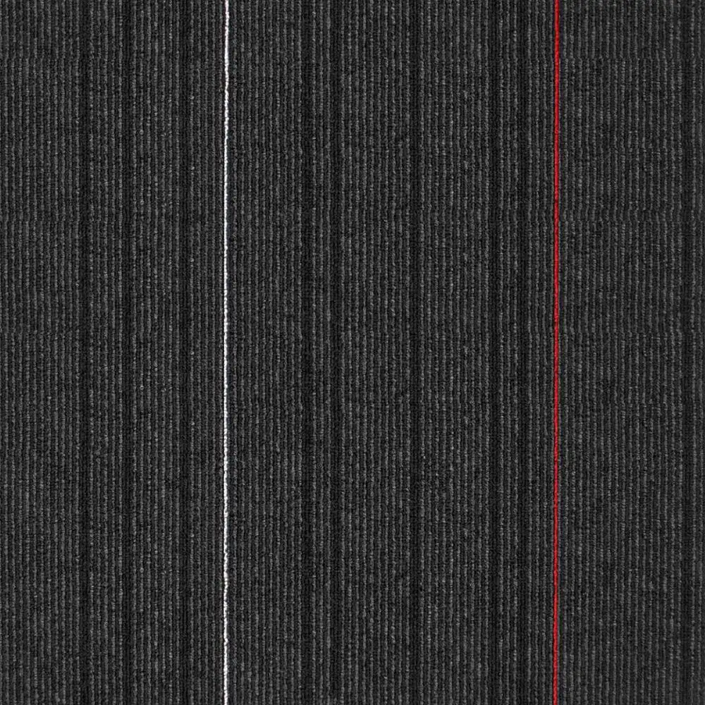 Easycarpeter LAGOM125 Modern Nylon Removable Colorful Fireproof Square Flooring  Project Office Hotel Modular Carpet Tiles