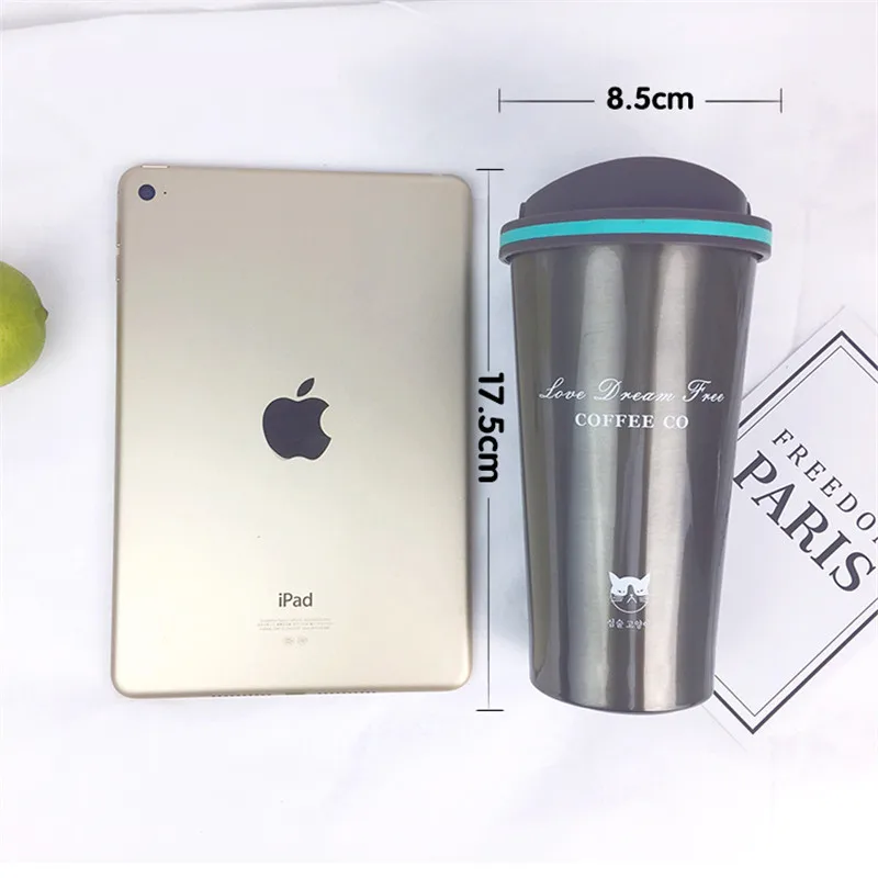 Thermos Mug Coffee Cup with Lid Thermocup Seal Stainless Steel Vacuum Flasks ThermosesThermo Mug for Car