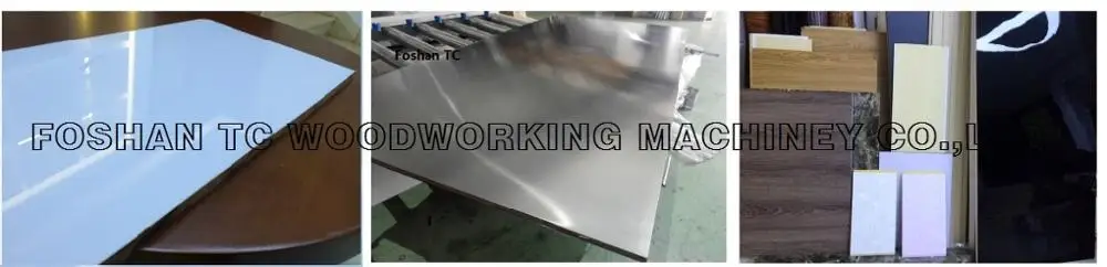 Multipurpose Woodworking Machine 2021 Hot Selling PUR Hot Melt Glue Laminating Machine 85 KWS Online Support 8000 TC