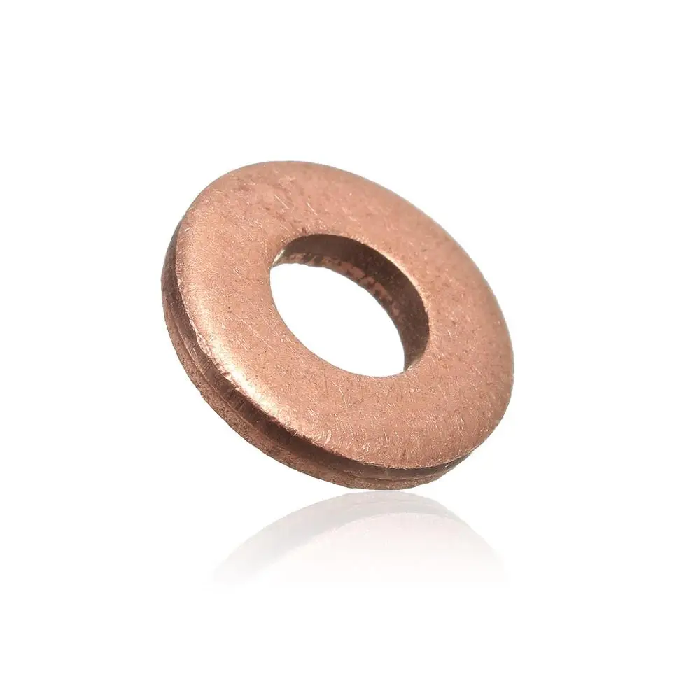 Din 125 Flat Round Brass Gasket Shim Copper Sealing Washer