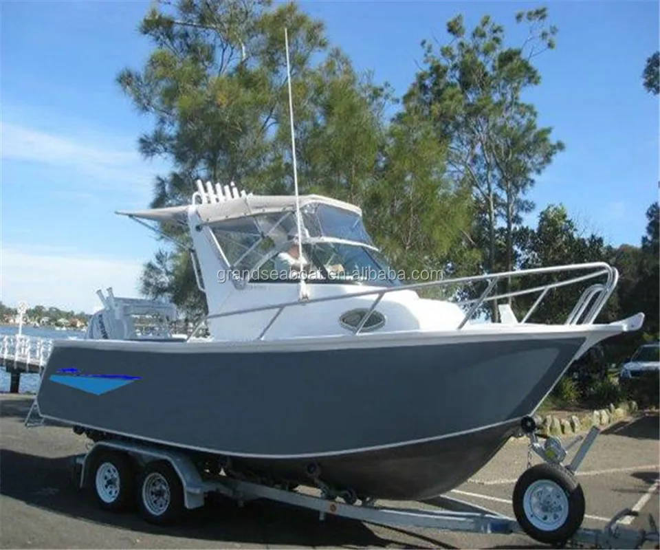 Grandsea Small Aluminum Boat Aluminum Welded Fishing Boat for sale