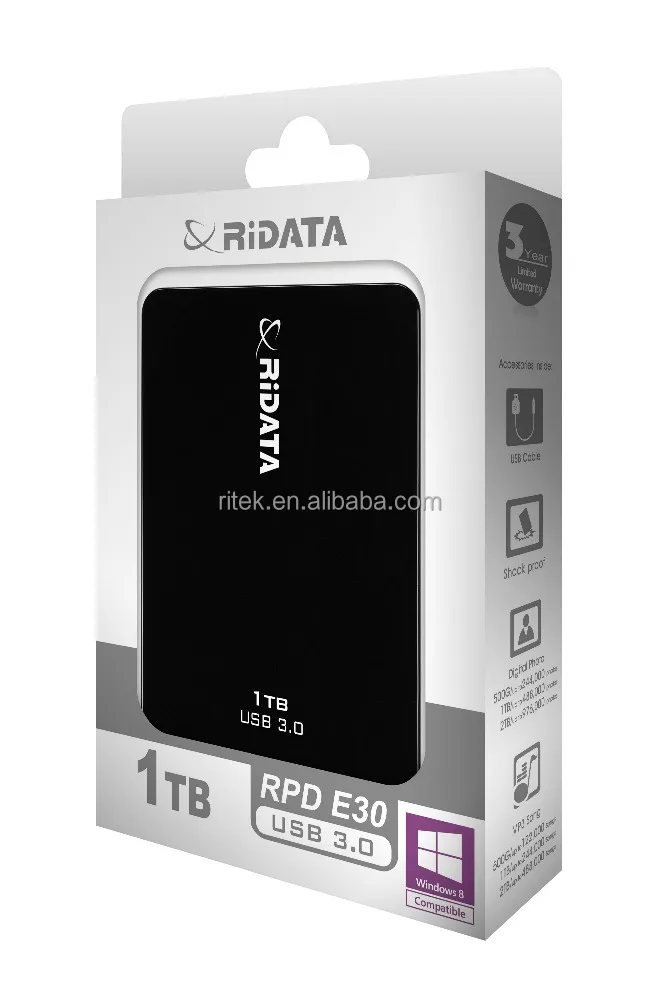 
Portable external hard drive E30 