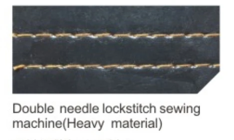 DT 4420HL-18 Double Needle Lockstitch Compound Feed Heavy Duty Walking foot Lockstitch Industrial Flat bed Sewing Machine