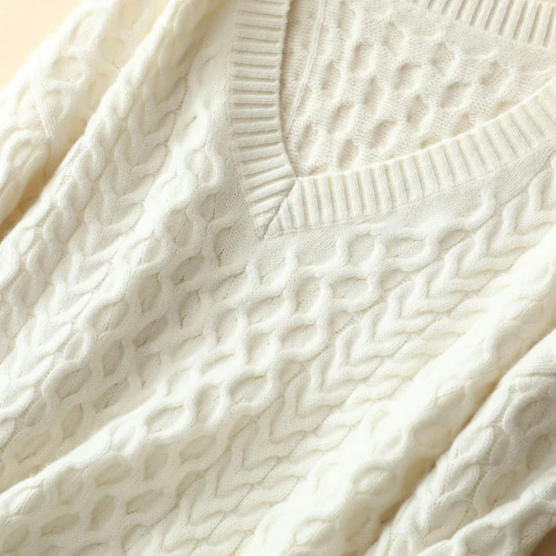 Fashion above knee length dress winter pure cashmere dress solid color womens dresses