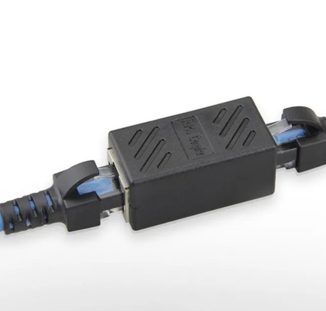 Wholesale RJ45 Female To Female CAT6 Network Ethernet LAN Connector Adapter