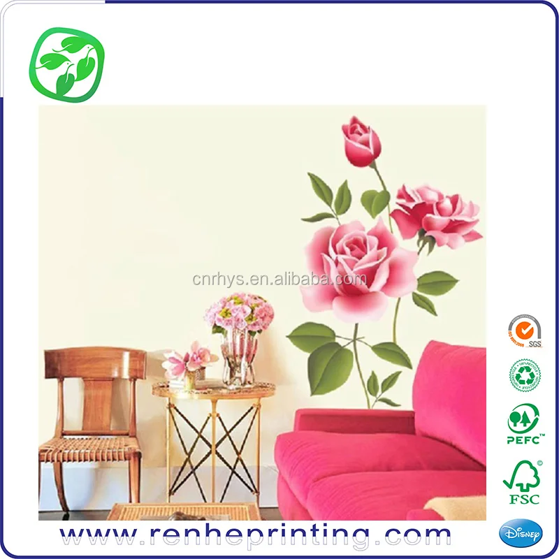 Красивая Настенная Наклейка на заказ для детской или гостиной