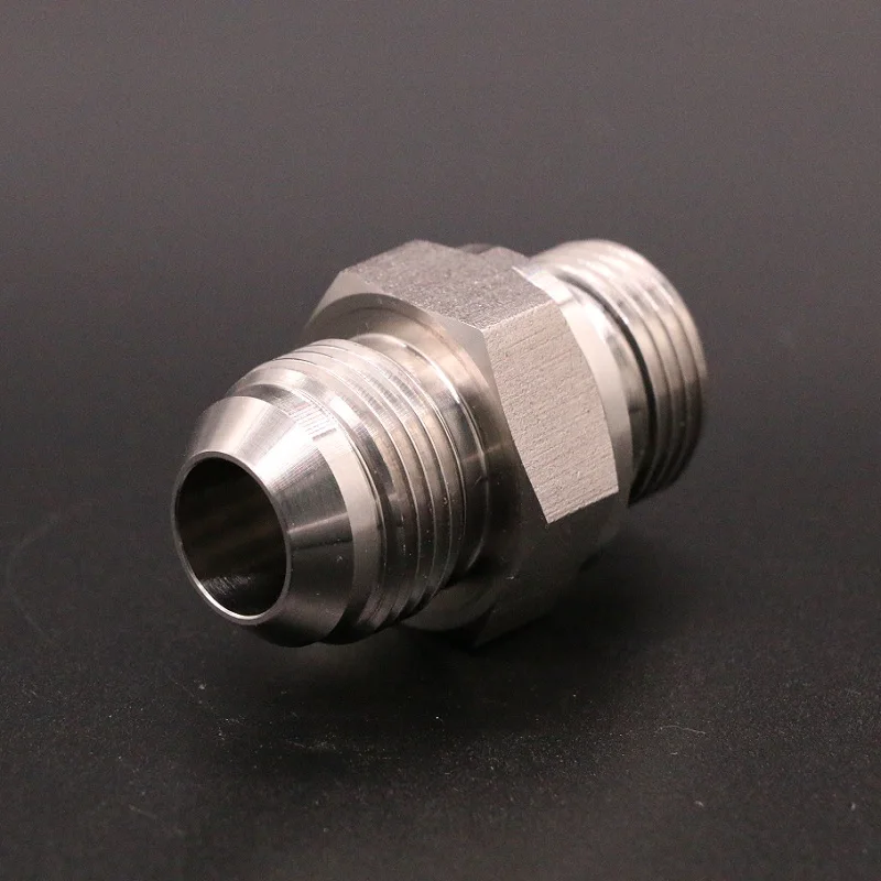 
Stainless steel double male hydraulic adaptor/hydraulic fittings 