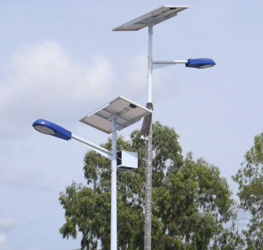 2024 hot 35W 80W 100W solar led street light price with pole /solar light for outdoor/ led street light module