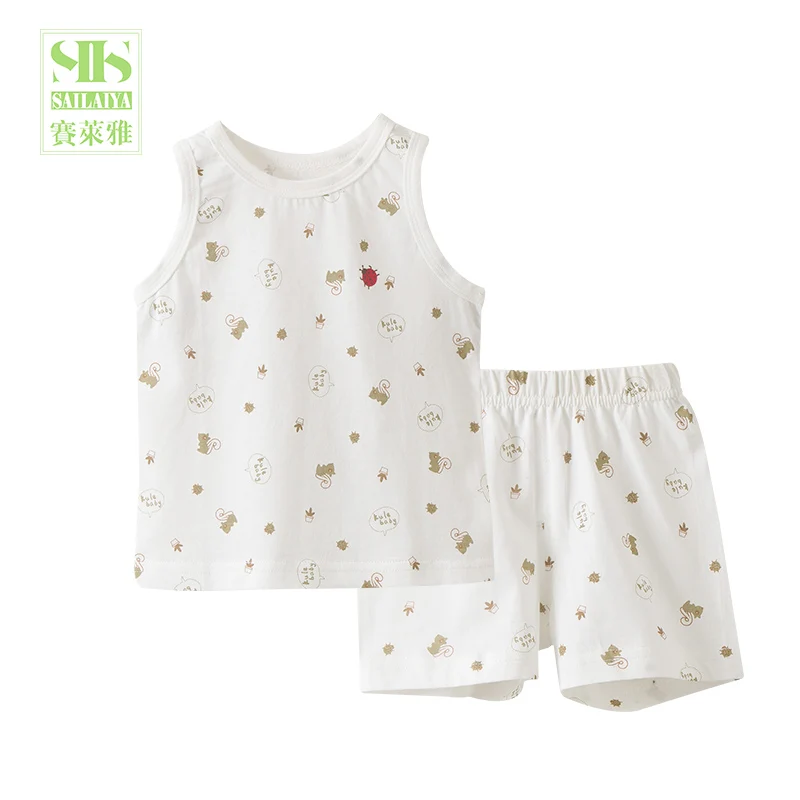 
Мягкие теплые быстросохнущие комплекты детской одежды из органического хлопка, короткие костюмы для малышей 