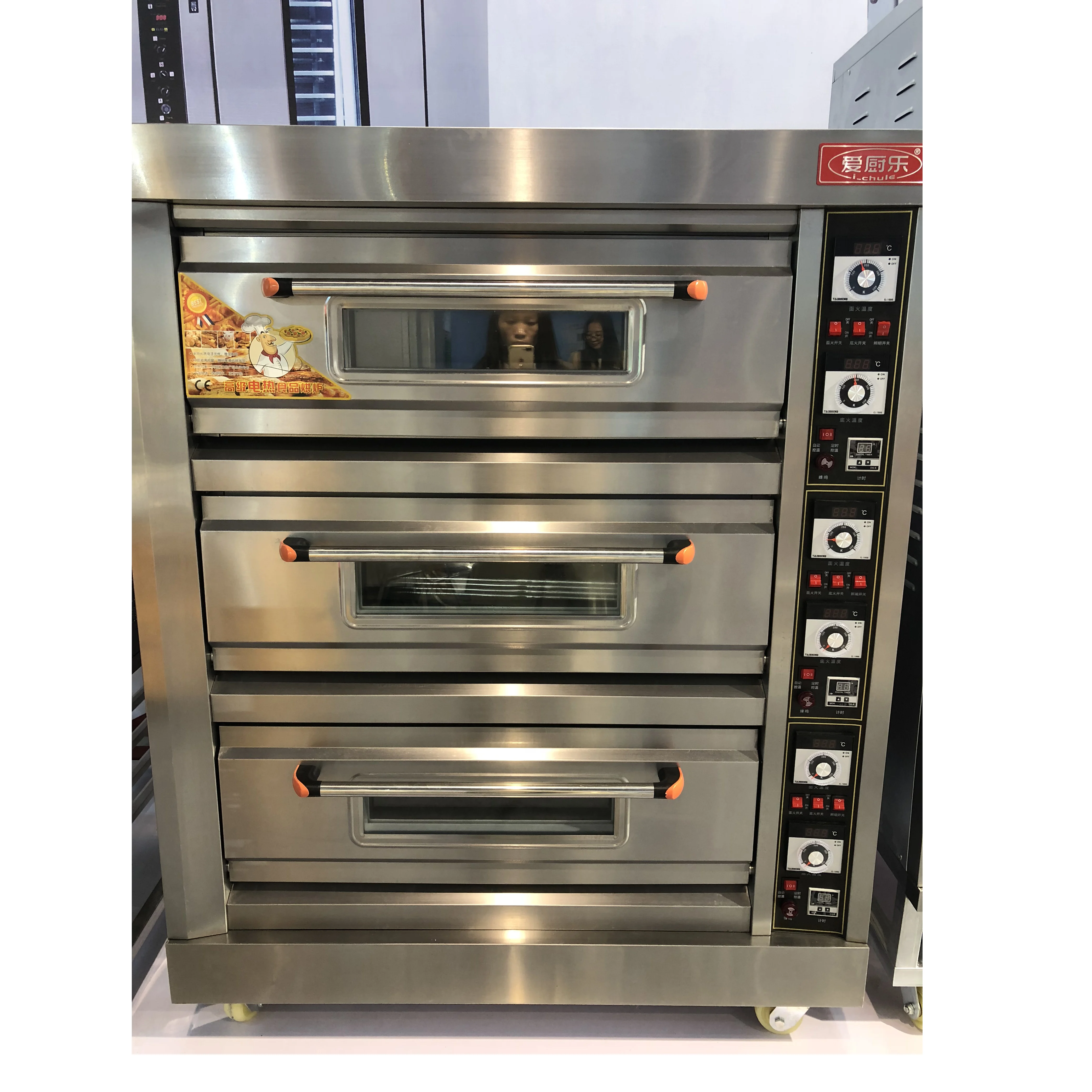 commercial Electric  bakery oven  bread baking oven single deck one tray oven