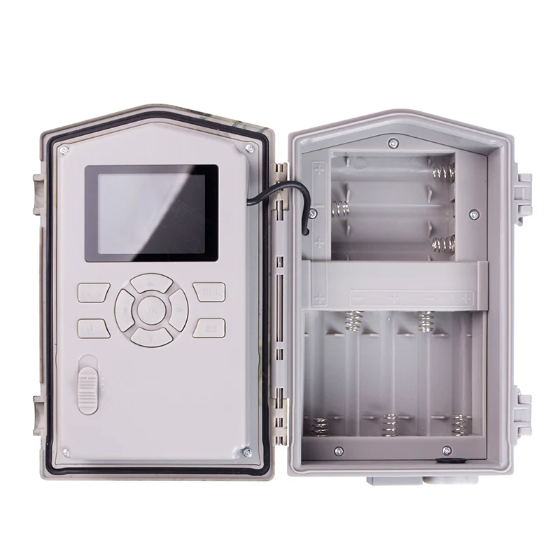 BolyGuard 30MP Black IR No Glow Hunting Photo Trap 2 Inch LCD Display Digital Trail Camera 100ft Detection Support Solar Panel