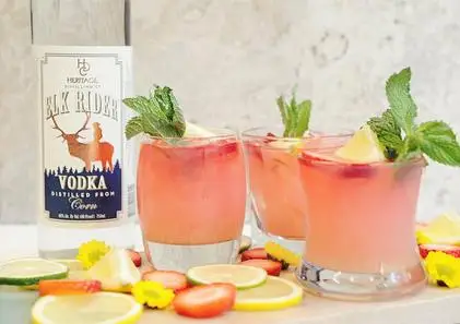 
750 ml Heritage Elk Rider Corn liquor premium bottle vodka 