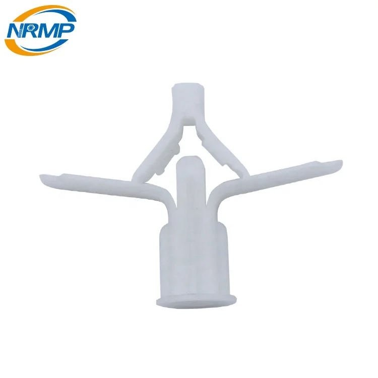 Nylon plastic butterfly toggle anchor