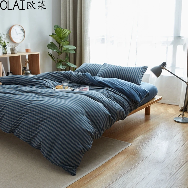 Cotton Material Comfortable Winter Bed Sheet Bed Linen For Home