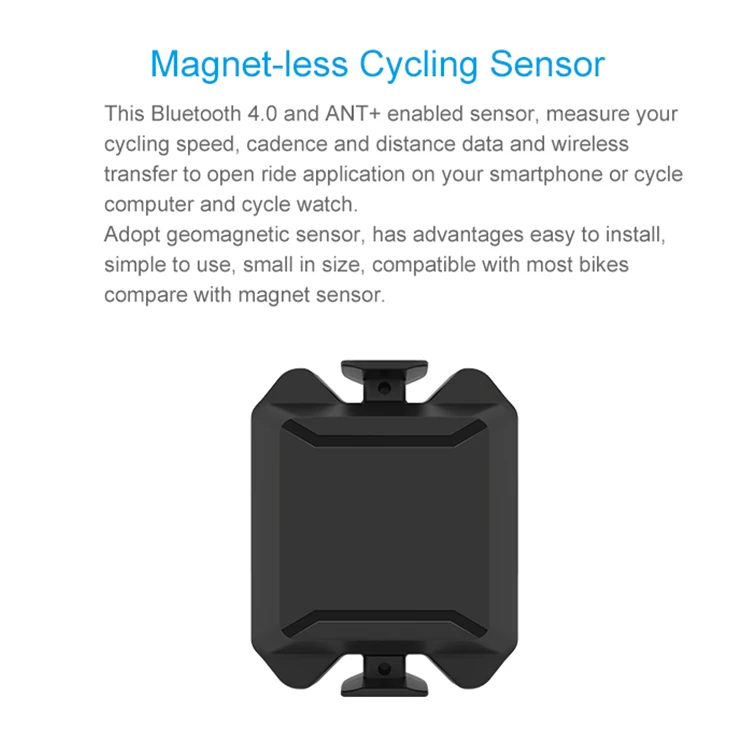 CooSpo wireless bluetooth ant+ speed and cadence sensor zwift