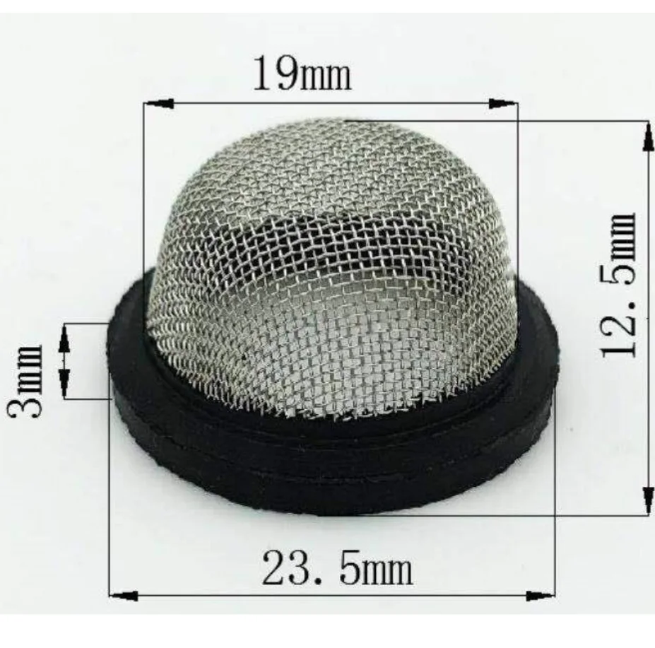 3/4 inch Rubber Gasket Pressure 304 Stainless Steel Washer Filter for Shower Head