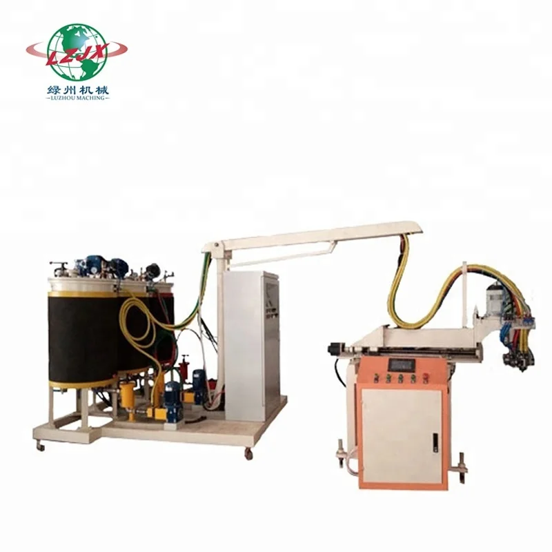 PLC Controlled Robotic Polyurethane Injection Footwear Machine PU shoe soles Making Pouring Machinery