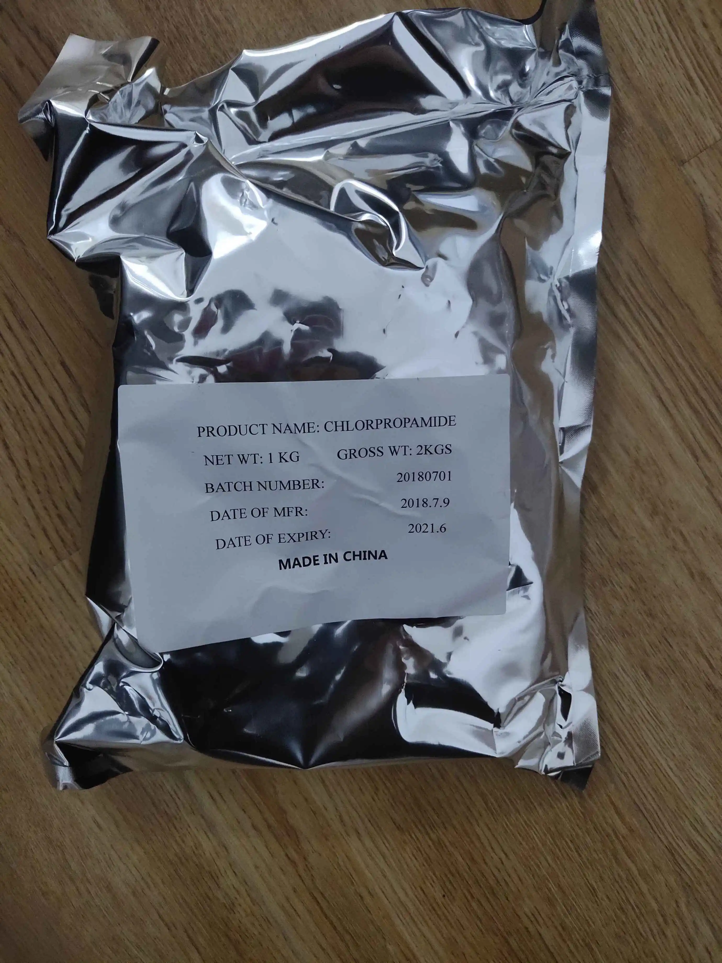 
CAS 94-20-2 Chlorpropamide, High purity Chlorpropamide with BP grade 