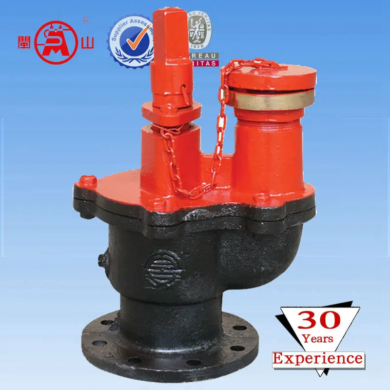 Подземный пожарный гидрант посадки пожарный гидрант