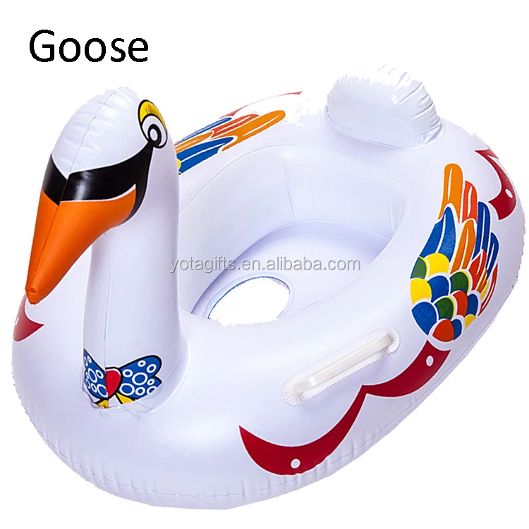 
In stock different funny animal inflatable swim seat swim ring for kids 