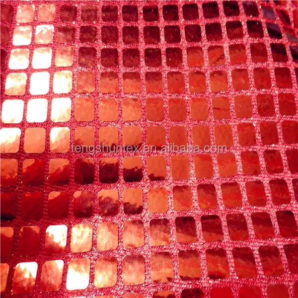square sequin fabric